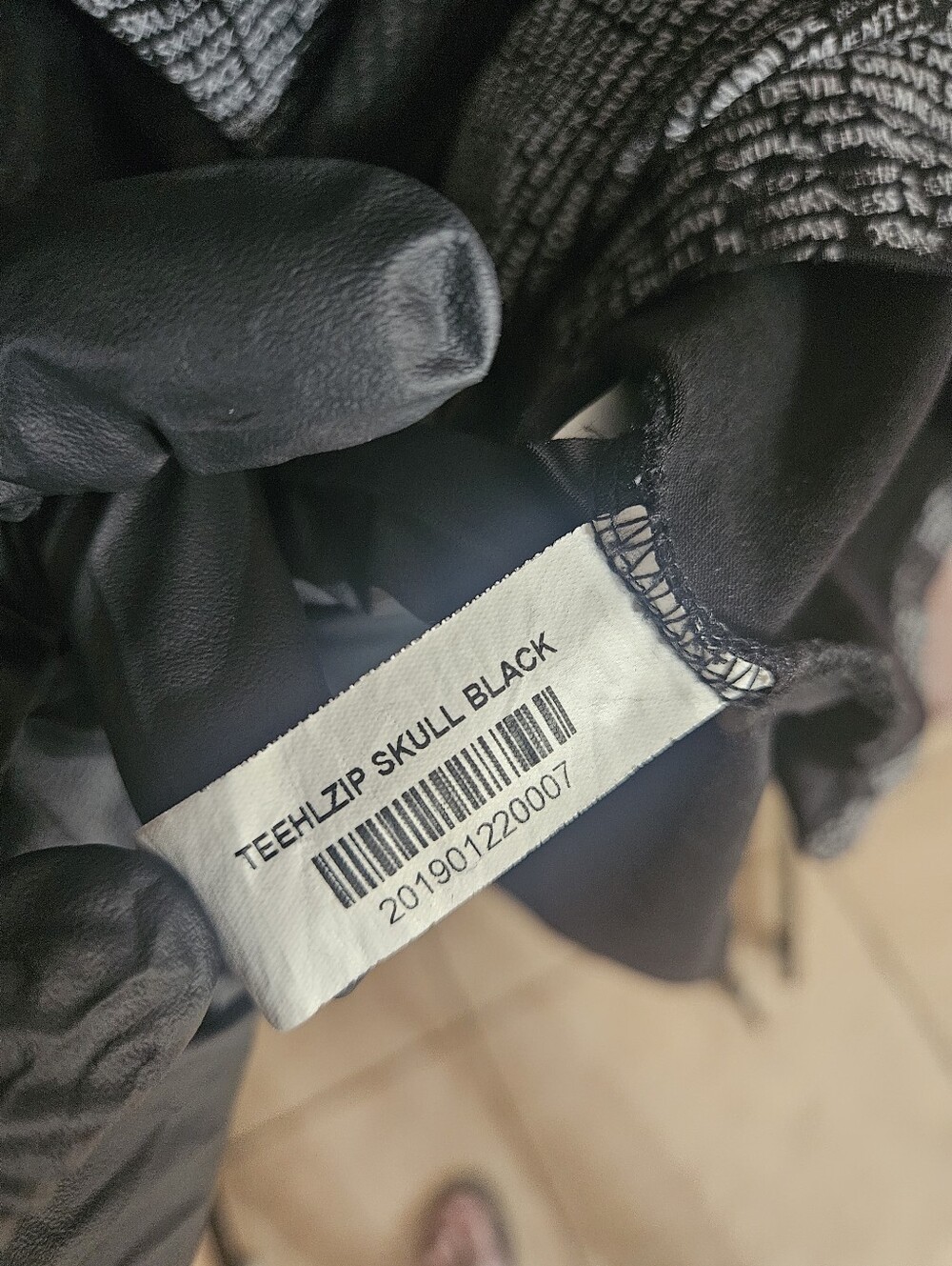 TEEHLZIP SKULL BLACK MACEOO PARIS - Picture 8 of 11